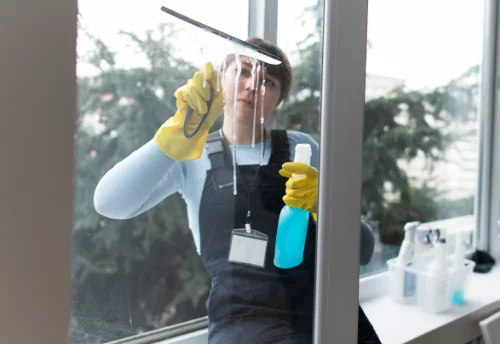 Nettoyage de vitres intérieures et extérieures à Beauchemin
